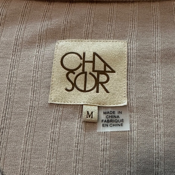 CHASER Lightweight cream sweater, Sz Med - Picture 3 of 4